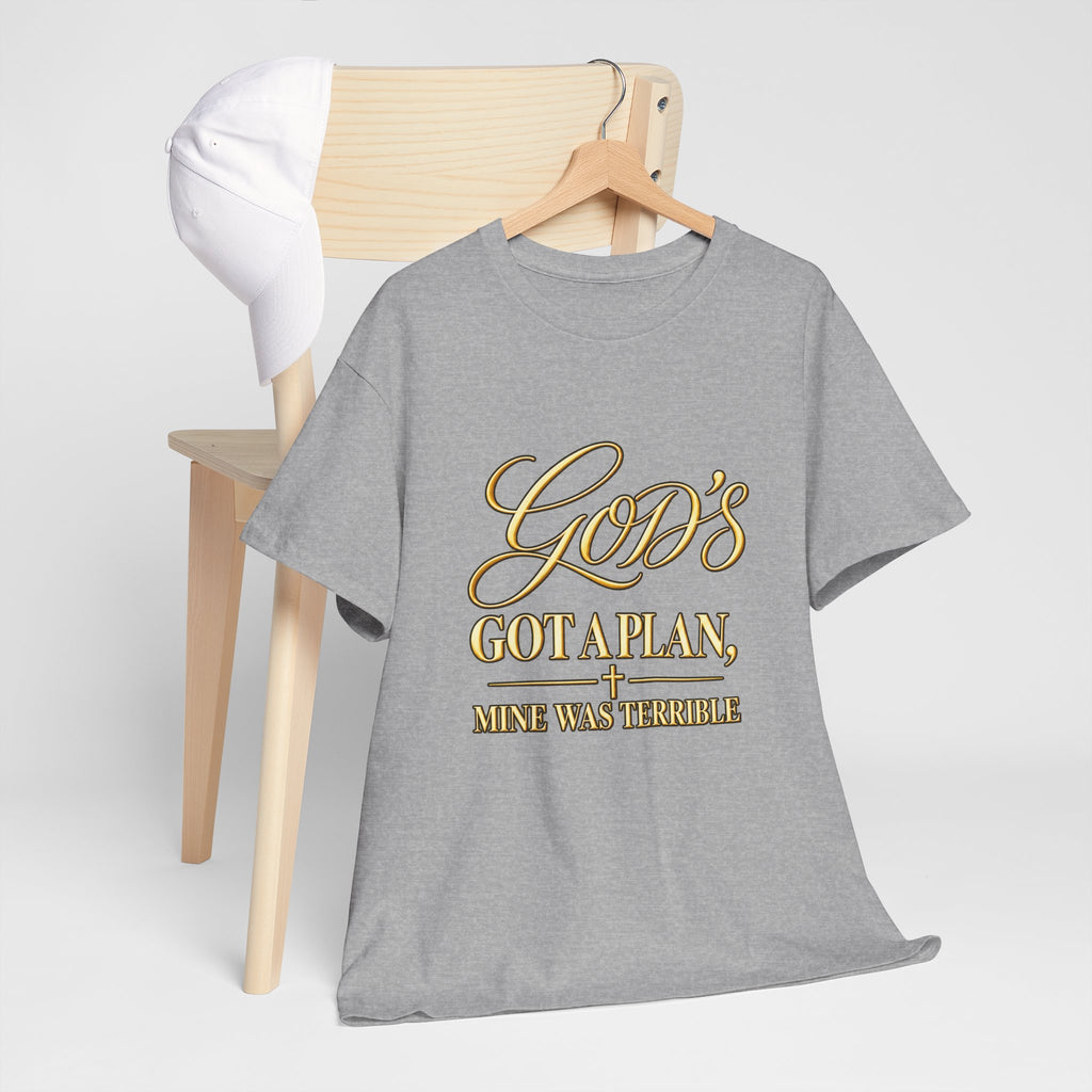God's Got a Plan T‑Shirt — Inspirational Christian Faith Tee