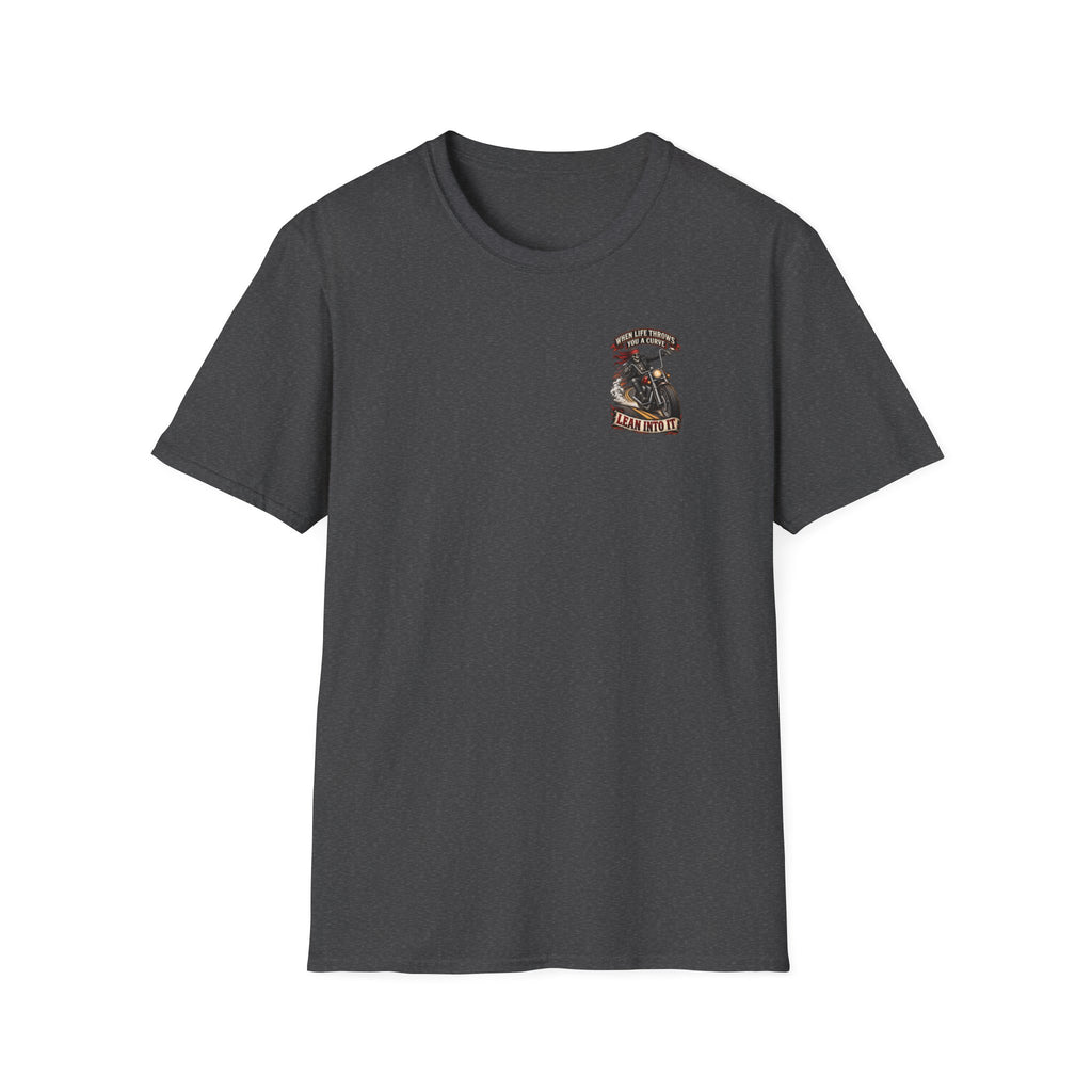 Motorcycle Rider Skull Tee — Born to Ride Graphic T-Shirt
