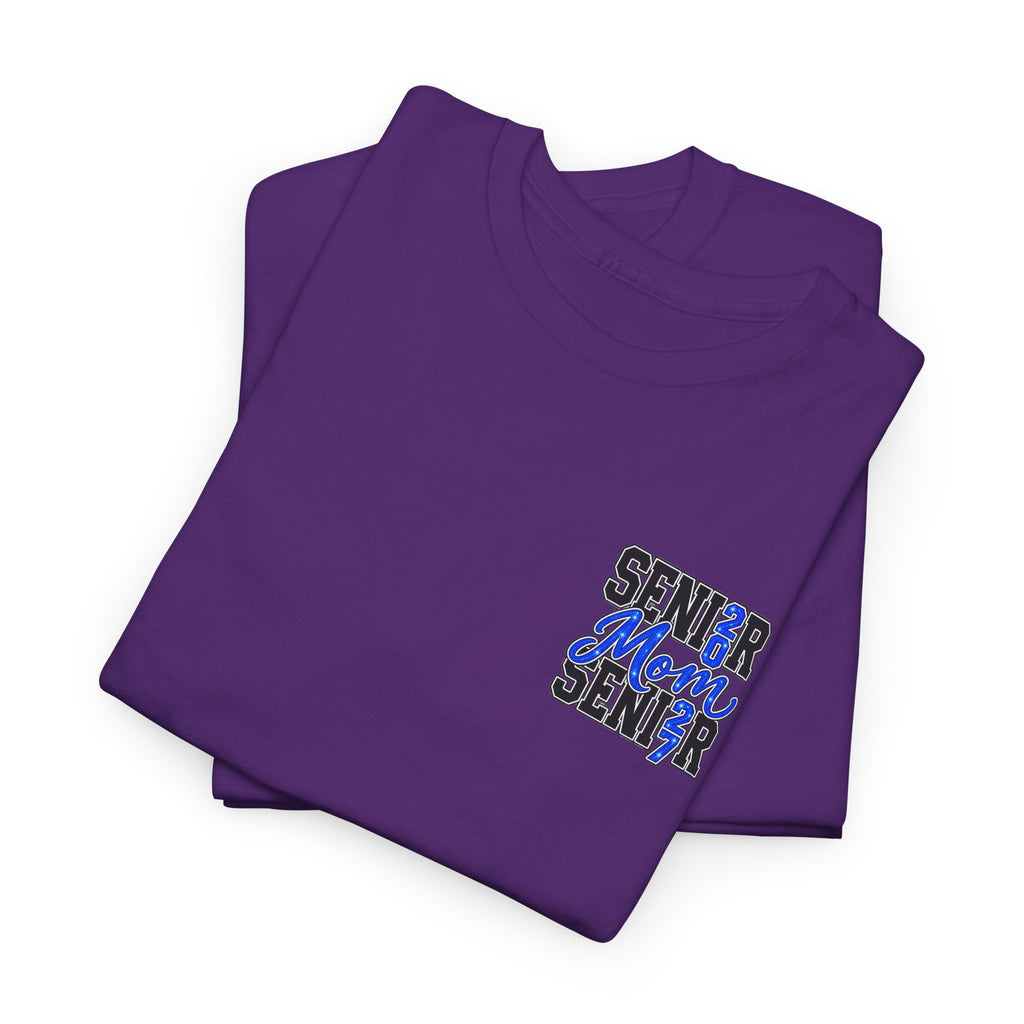 Senior Mom 2027 T-Shirt — Back Print Proud Senior Parent Tee