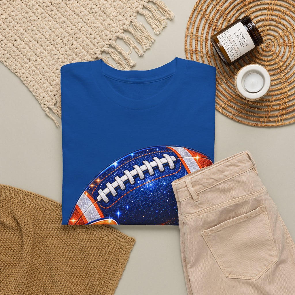 Broncos Football T-Shirt — Galaxy Football Graphic Tee