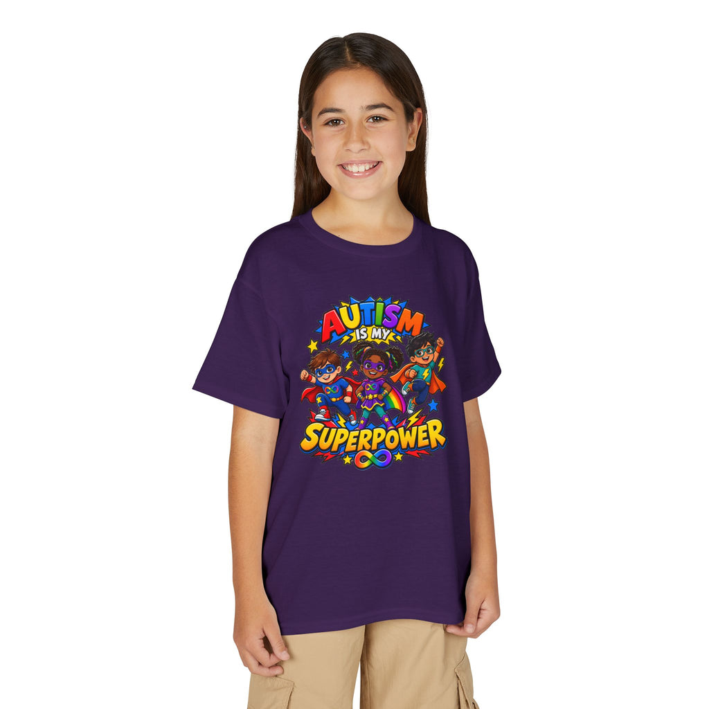 Autism Is My Superpower Youth T-Shirt
