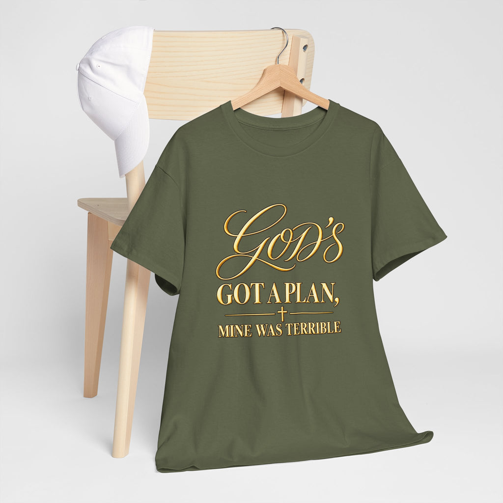 God's Got a Plan T‑Shirt — Inspirational Christian Faith Tee