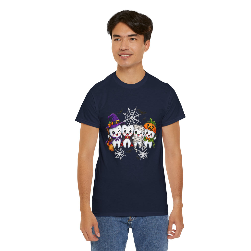 Halloween Teeth T-Shirt | Cute Dental Costume Graphic