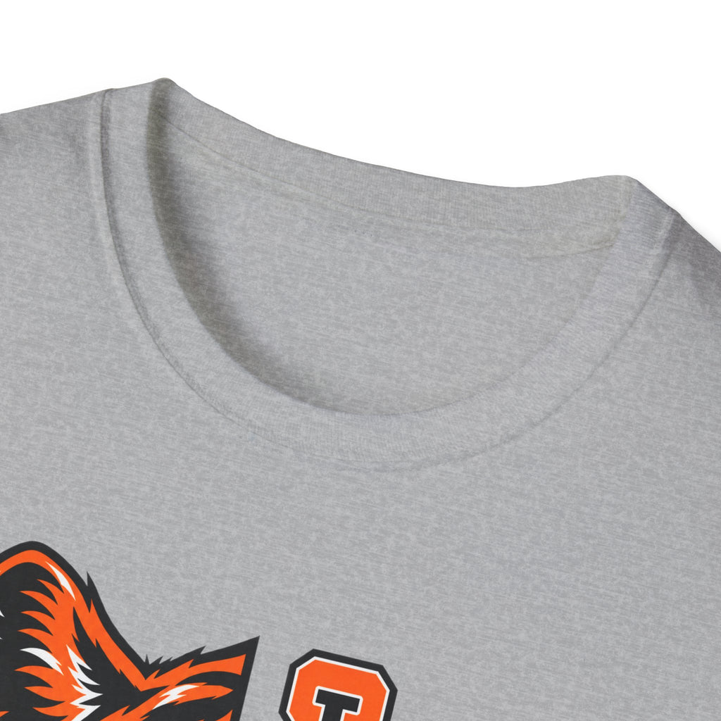 Cincinnati Tiger Head Vertical Graphic T-Shirt