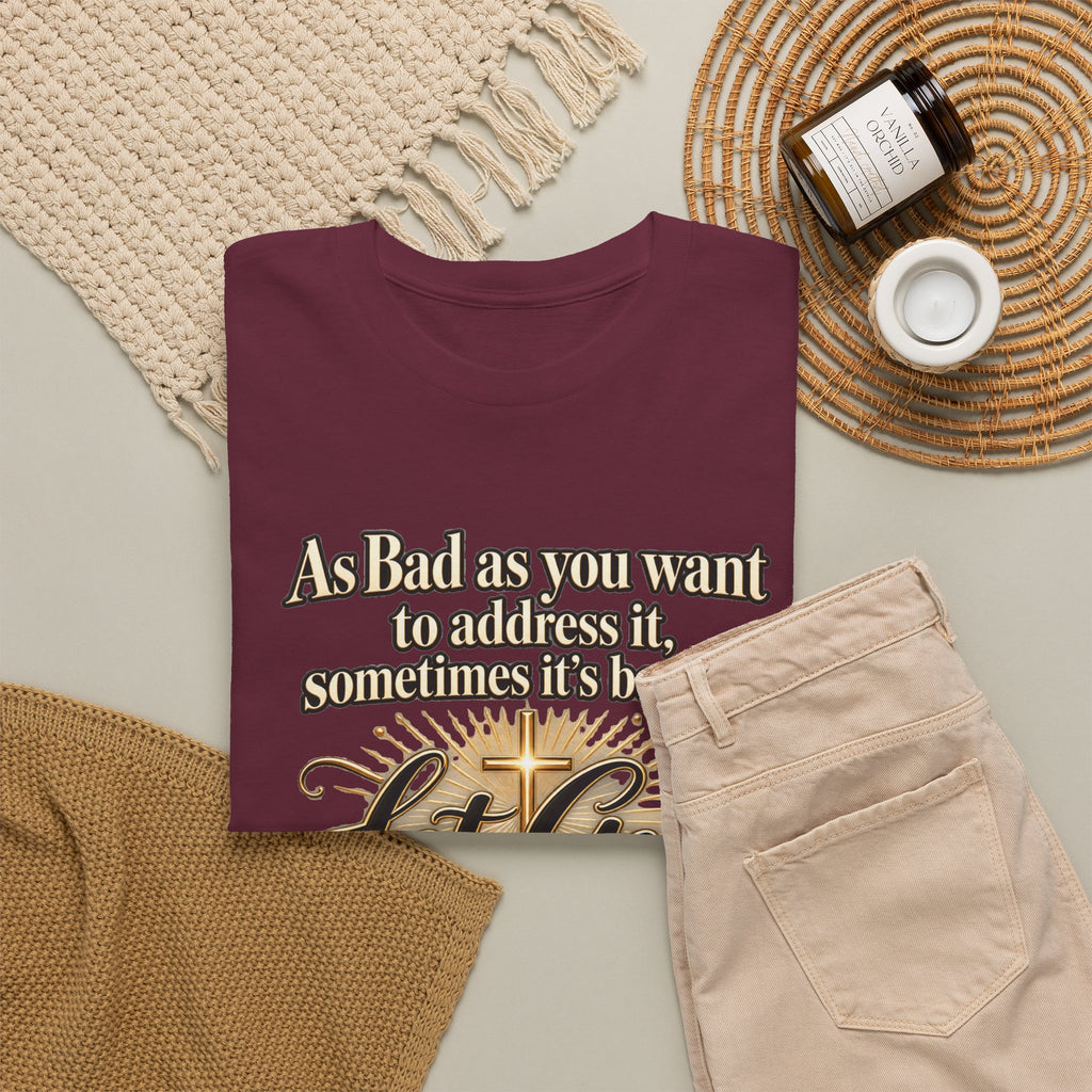 Let God Defend You Inspirational Christian T-Shirt
