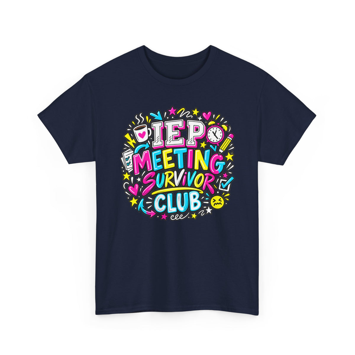 Video Meeting Survivor Club T-Shirt — Funny Remote Work Tee