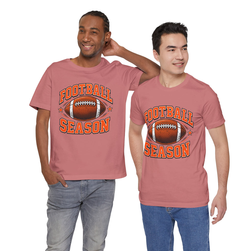 Football Season Tee – Vintage Football Graphic Shirt