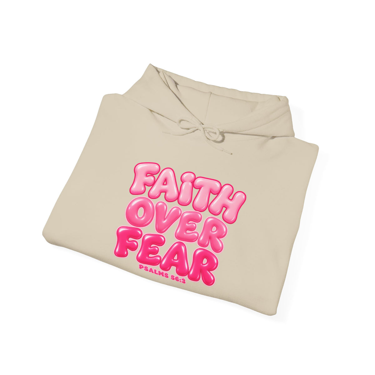 Faith Over Fear Inspirational Hoodie