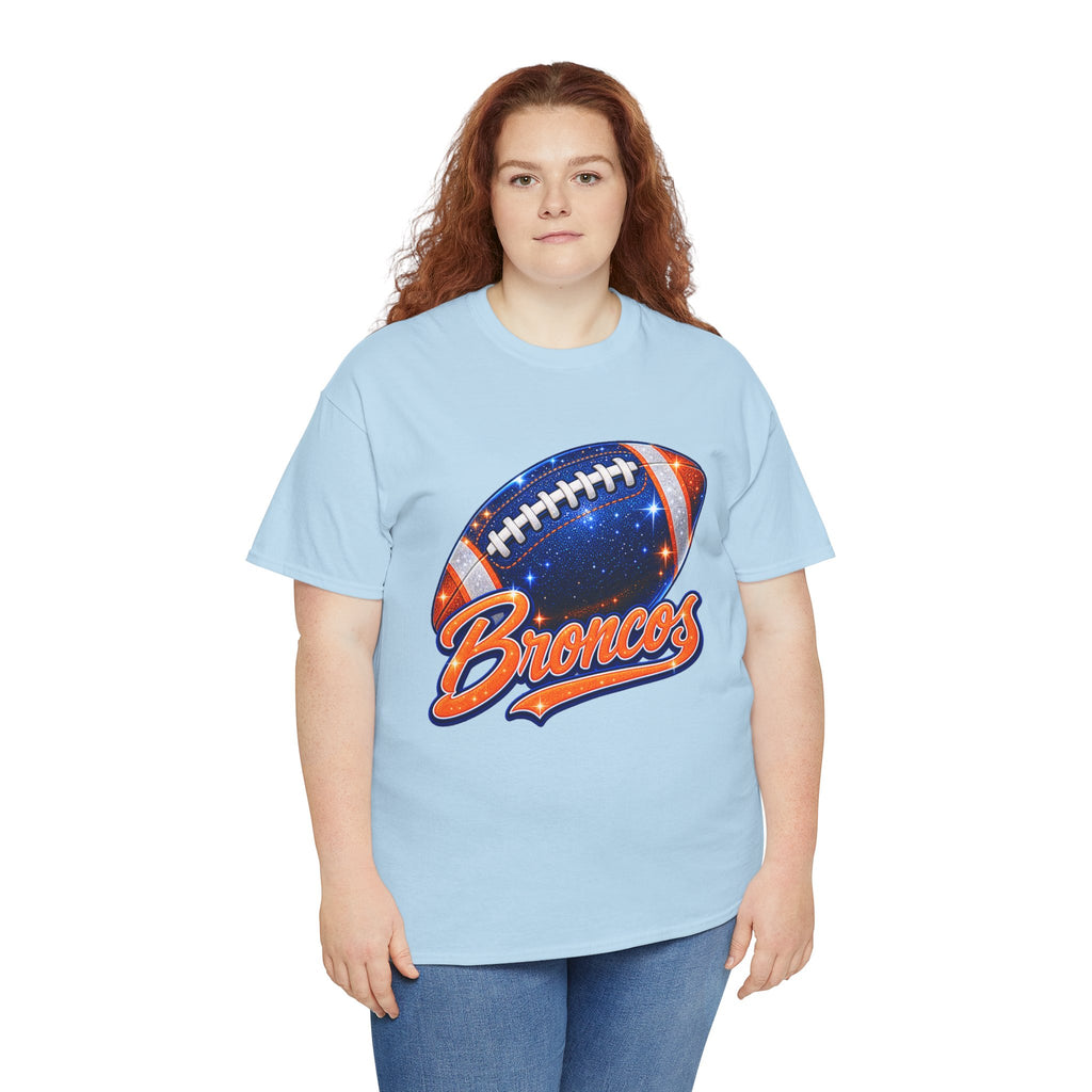 Broncos Football T-Shirt — Galaxy Football Graphic Tee