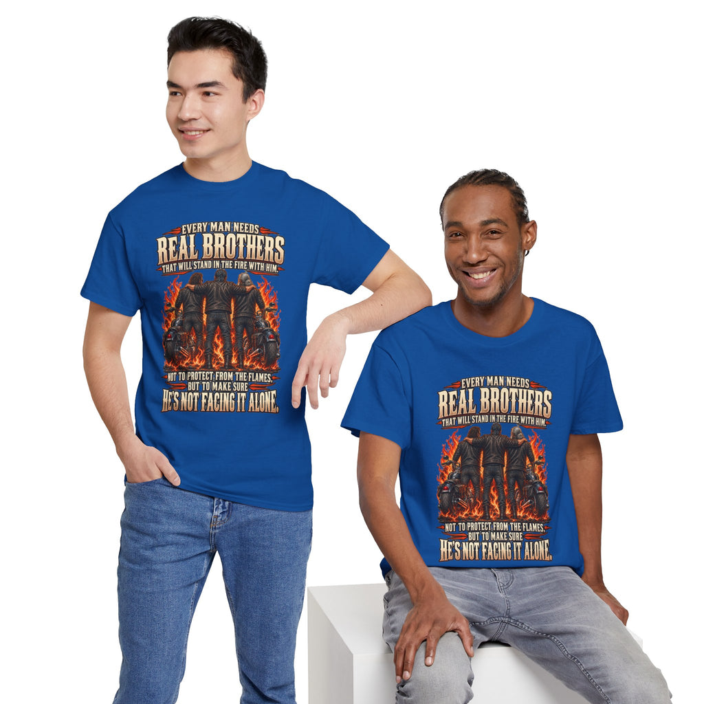 Real Brothers Graphic T-Shirt – Brotherhood and Strength