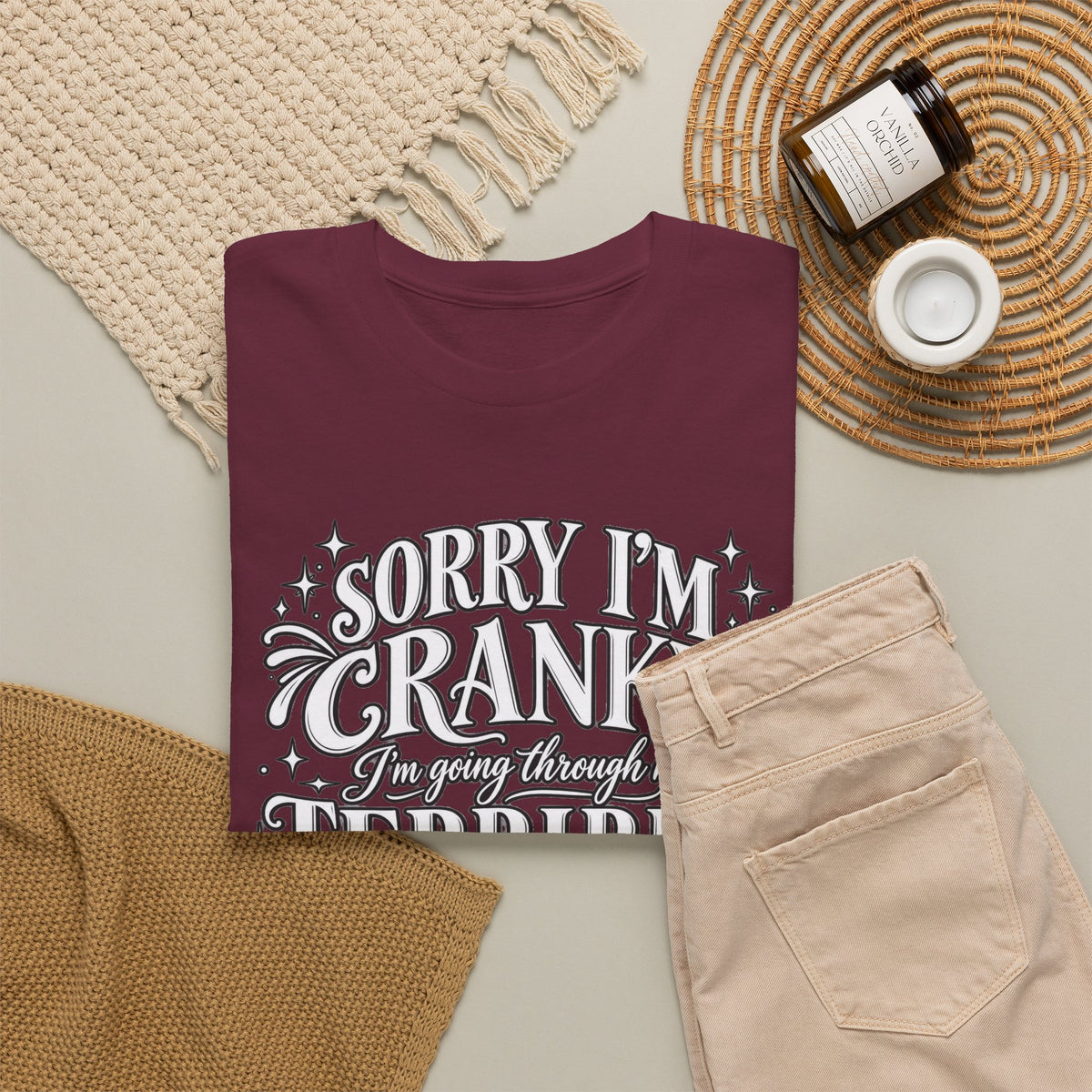 Sorry I'm Cranky—Terrible Fifties Funny Graphic Tee