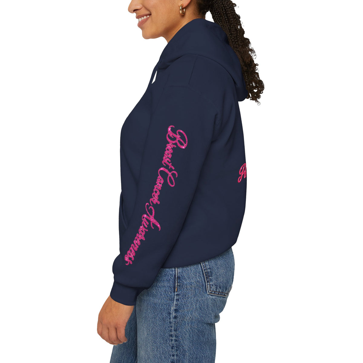 Pink Ribbon Breast Cancer Awareness Hoodie