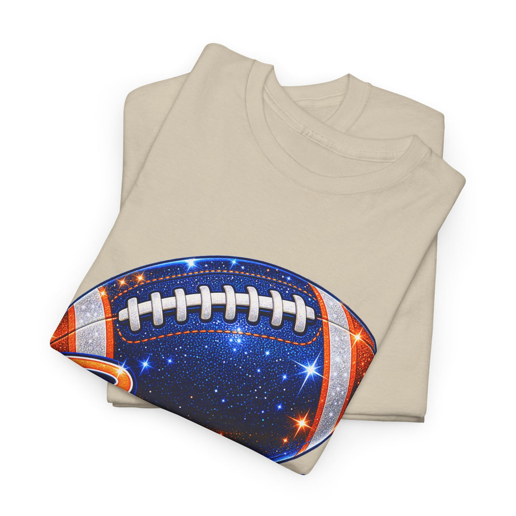 Broncos Football T-Shirt — Galaxy Football Graphic Tee