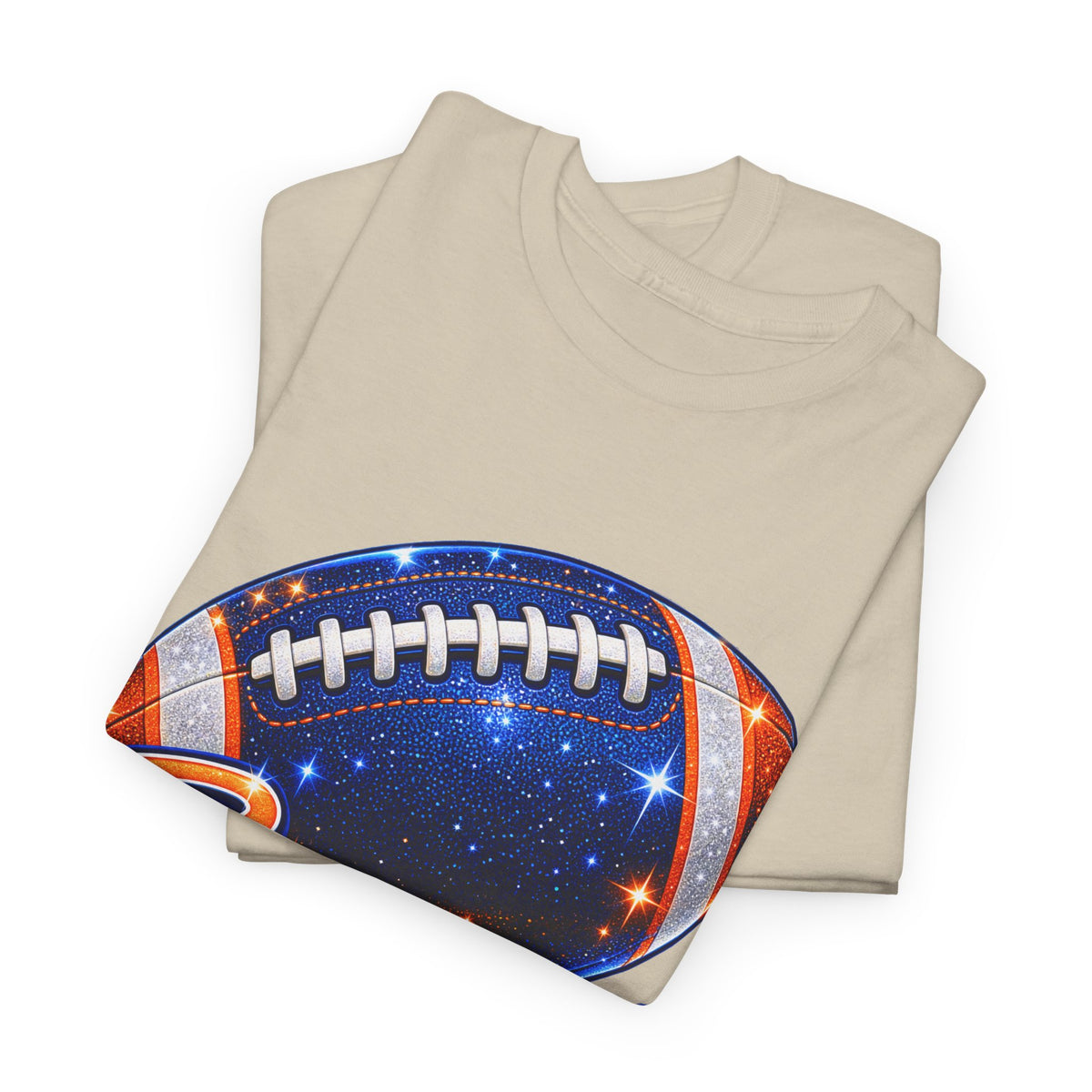 Broncos Football T-Shirt — Galaxy Football Graphic Tee