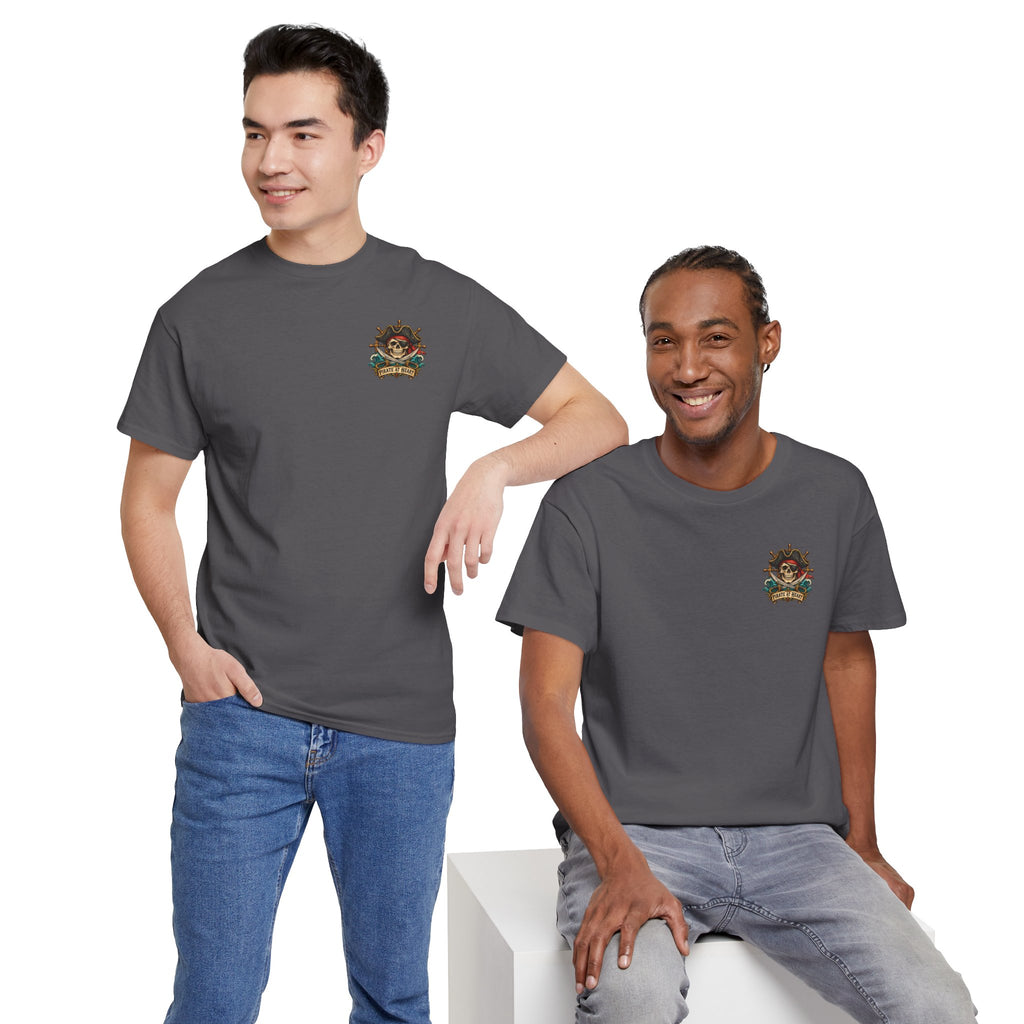 Pirate Skull Tee — "I Was a Pirate" Nautical Skull, Water • Alcohol • Booty • Boats Graphic T‑Shirt