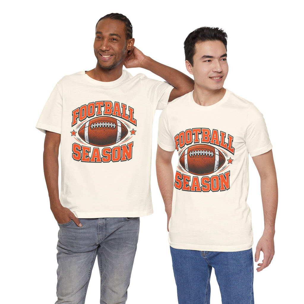 Football Season Tee – Vintage Football Graphic Shirt