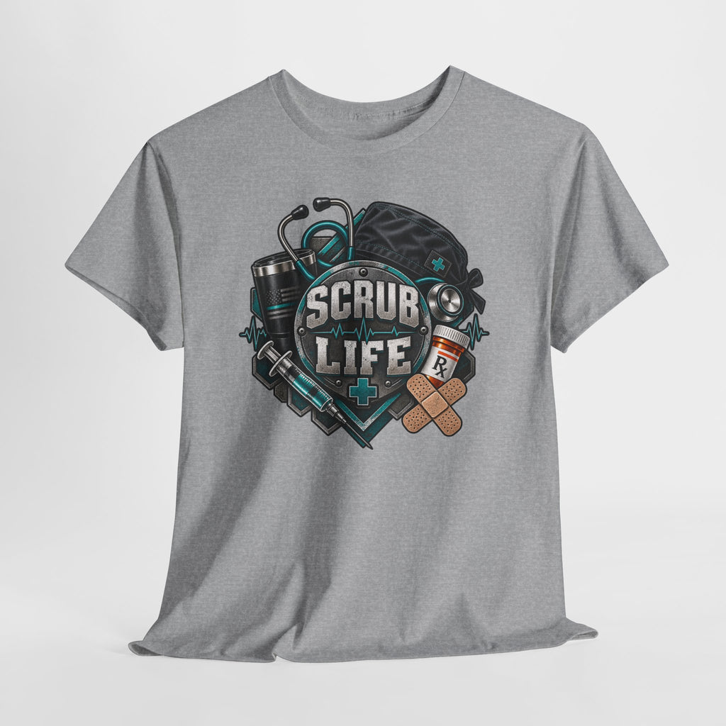 Scrub Life T-Shirt – Nurse & Healthcare Worker Graphic Tee