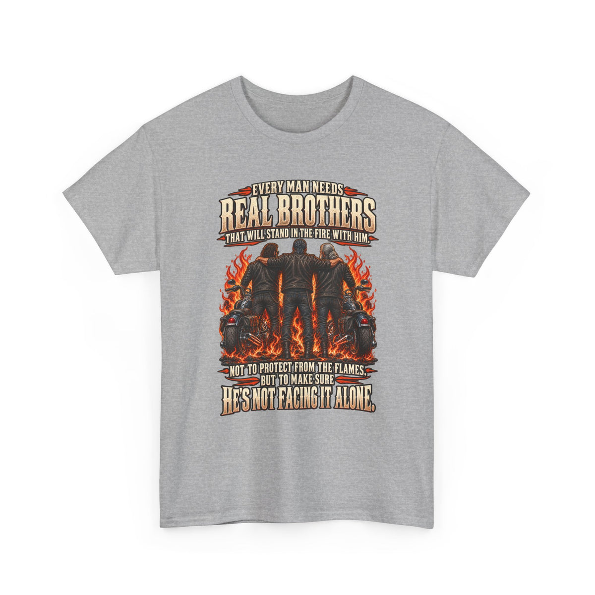 Real Brothers Graphic T-Shirt – Brotherhood and Strength