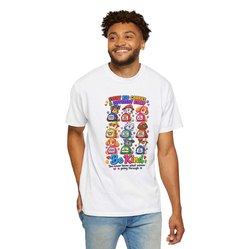 Be Kind Every Kid Carries Inspirational T-Shirt
