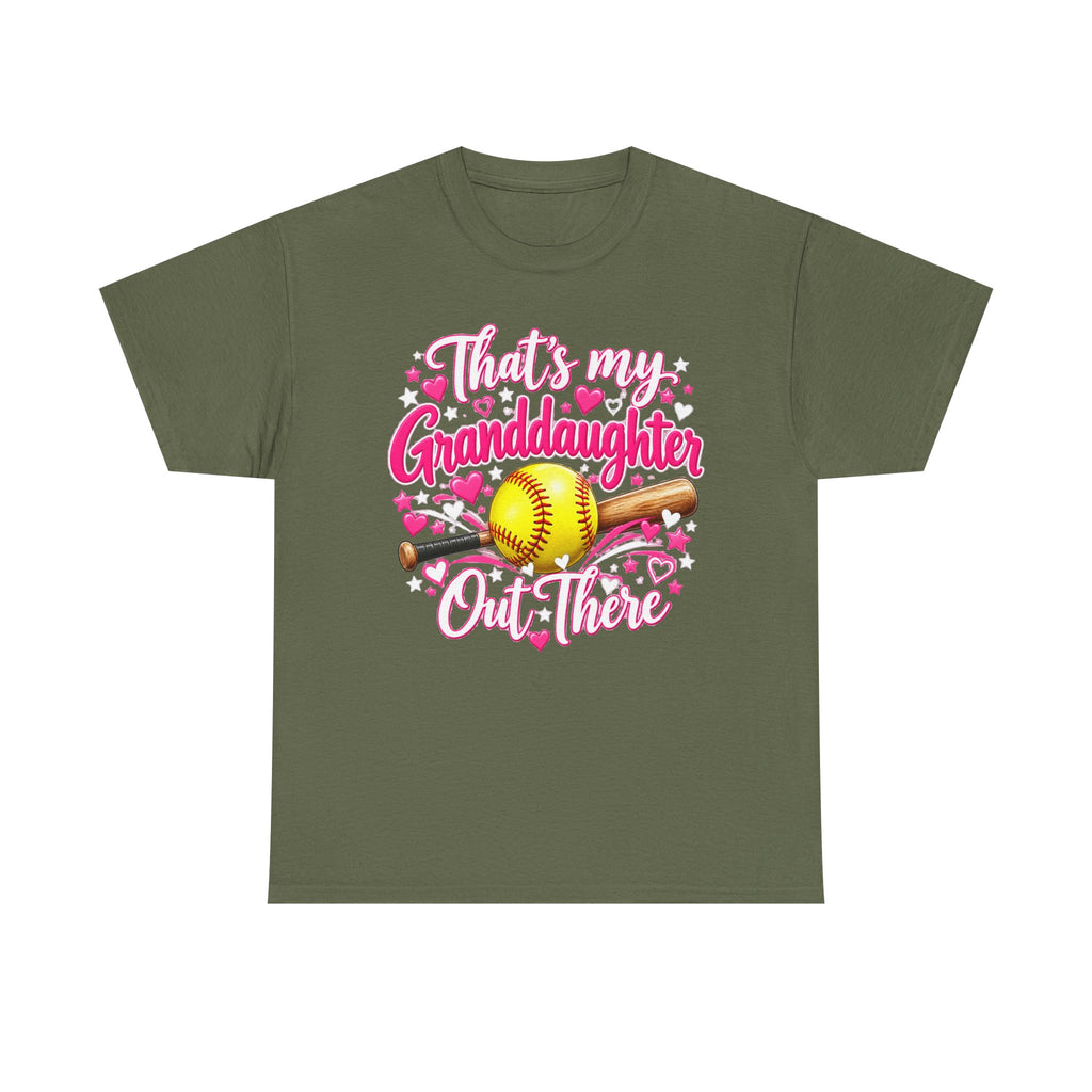 That’s My Granddaughter Out There Softball Grandma T-Shirt