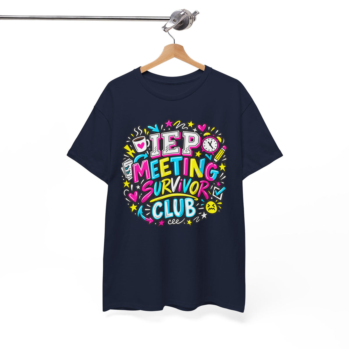 Video Meeting Survivor Club T-Shirt — Funny Remote Work Tee