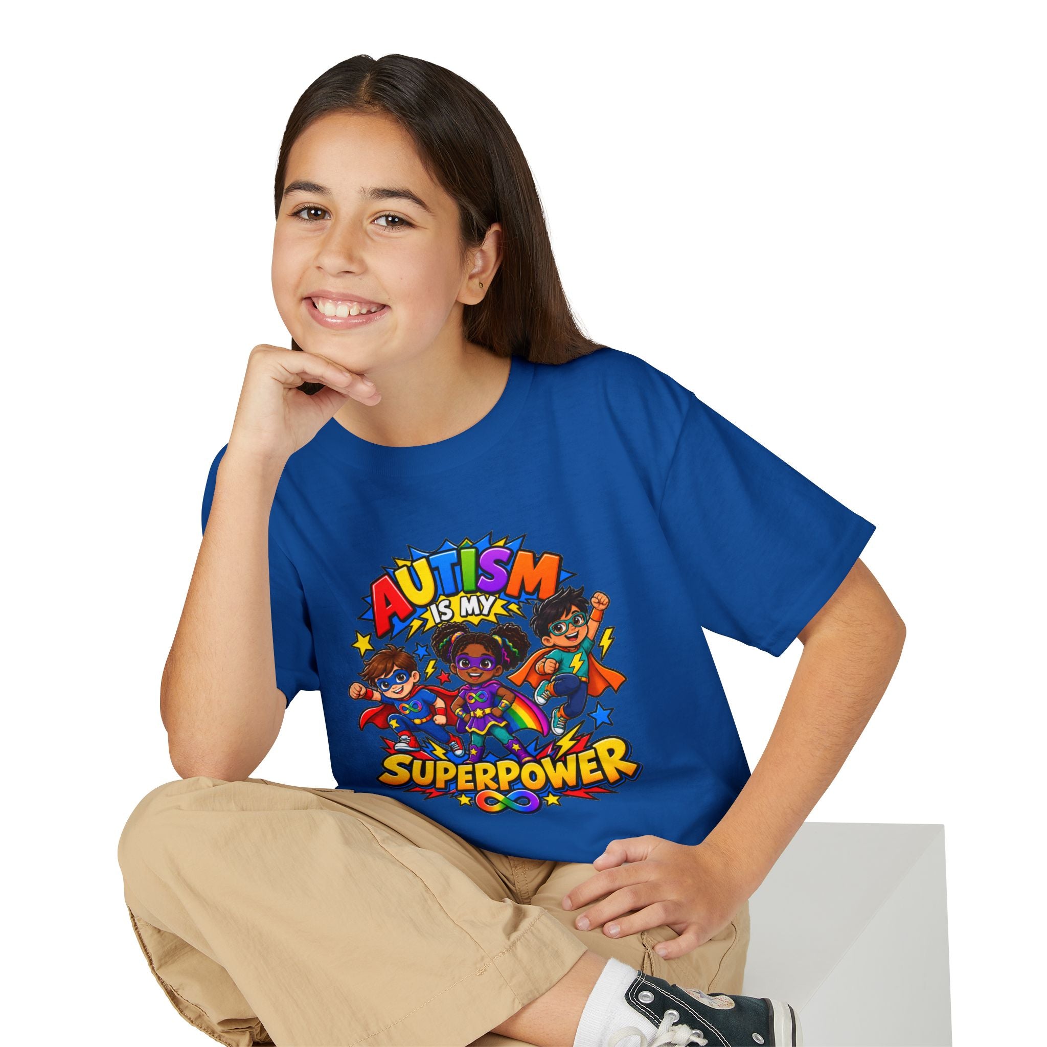 Autism Is My Superpower Youth T-Shirt