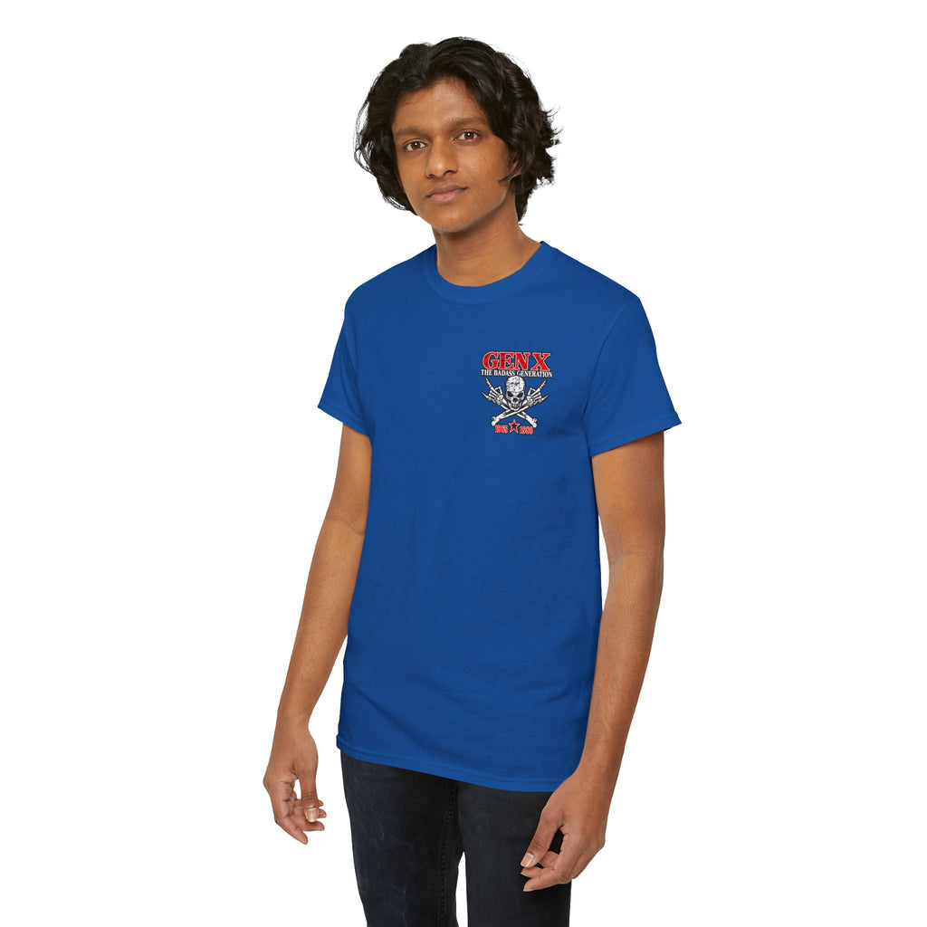 Gen X T‑Shirt — "The Badass Generation" Skull & Crossbones Retro Tee