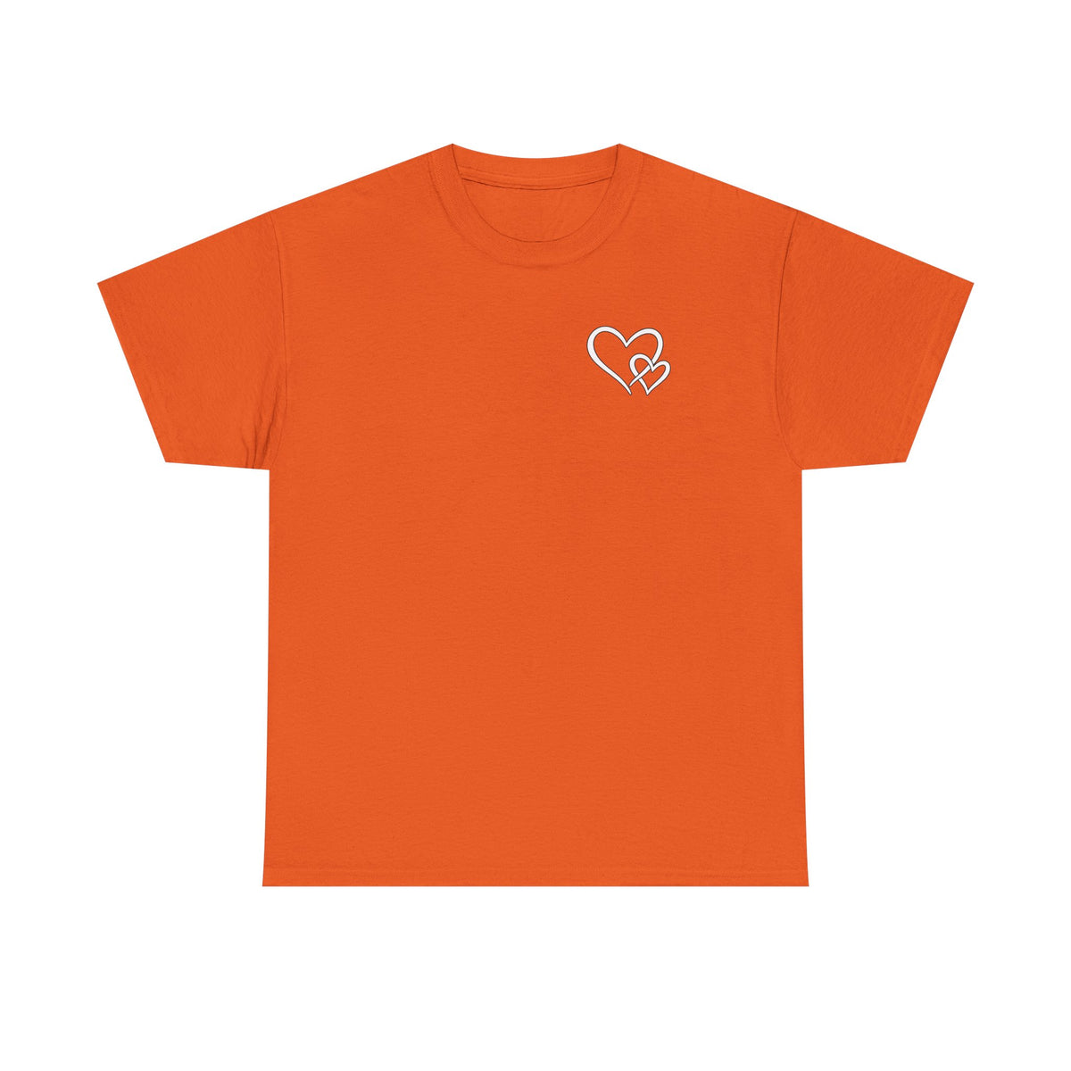 Inspirational Heart T-Shirt – "To the Person Behind Me: You Are Amazing, Beautiful and Enough" Motivational Tee