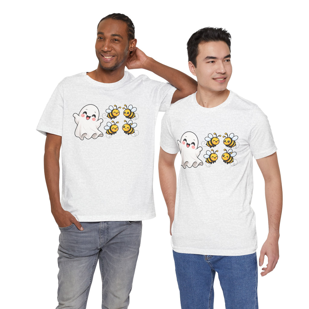 Boo & Bees Halloween Tee – Cute Ghost & Bee Shirt | Spooky Season Must-Have