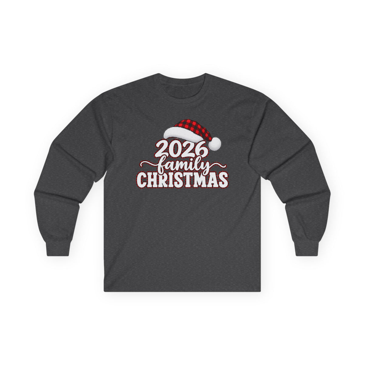 2026 Family Christmas Long Sleeve Tee