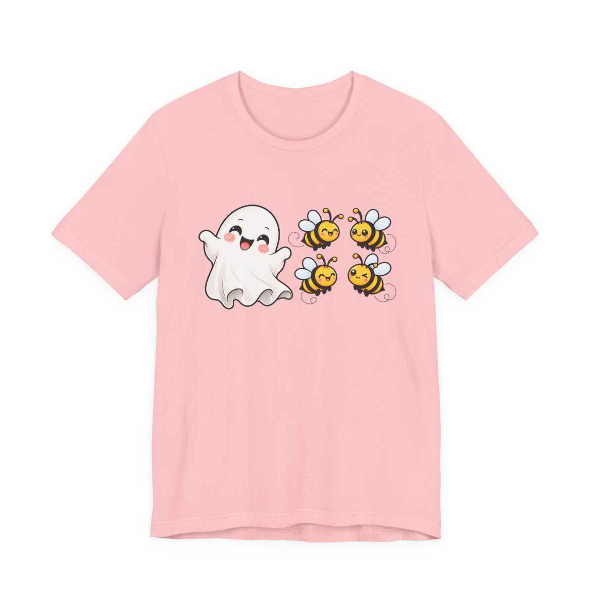 Boo & Bees Halloween Tee – Cute Ghost & Bee Shirt | Spooky Season Must-Have