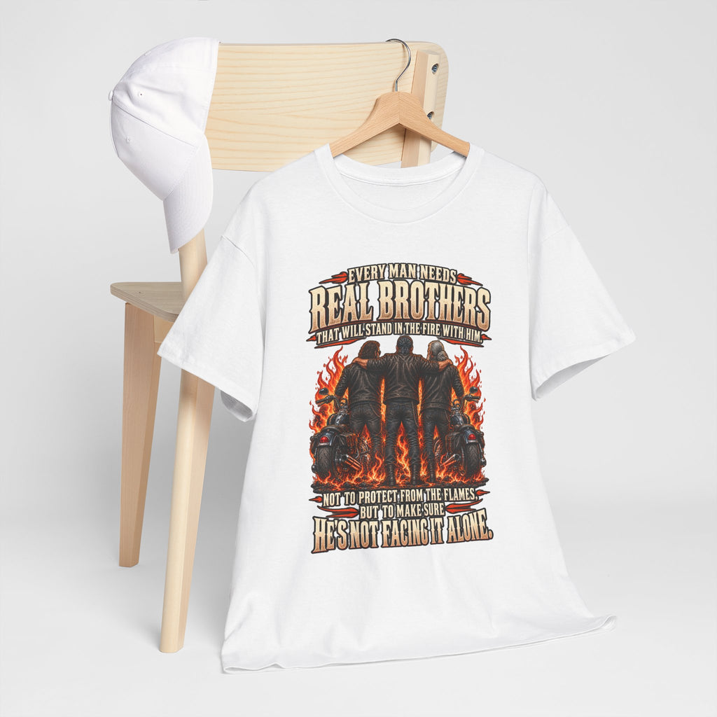 Real Brothers Graphic T-Shirt – Brotherhood and Strength