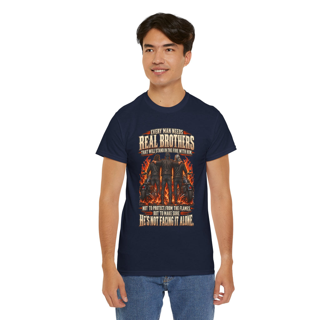 Real Brothers Graphic T-Shirt – Brotherhood and Strength