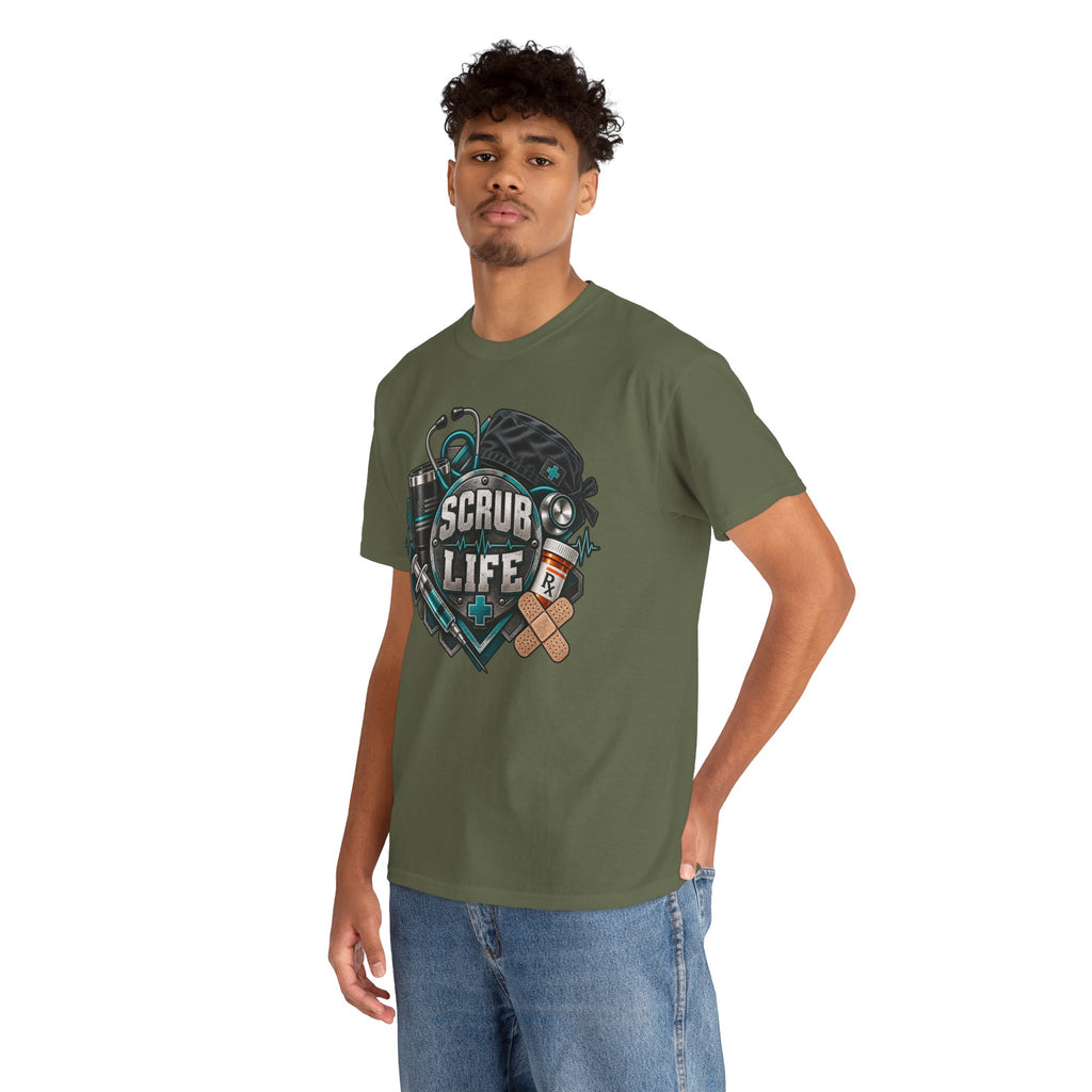 Scrub Life T-Shirt – Nurse & Healthcare Worker Graphic Tee