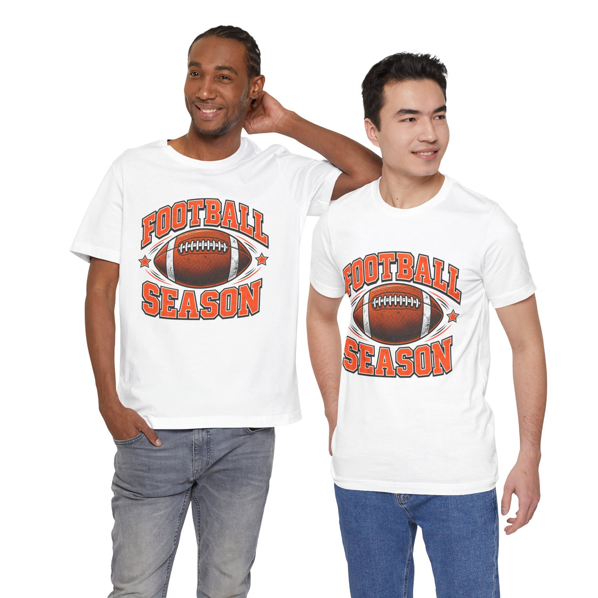 Football Season Tee – Vintage Football Graphic Shirt
