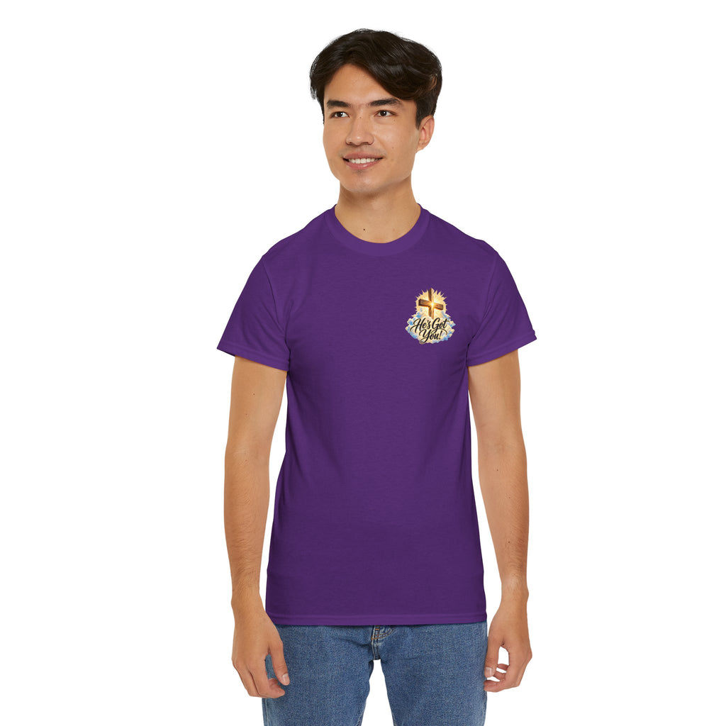 Don't Overthink It He's Got You Tee — Christian Cross Inspirational T‑Shirt
