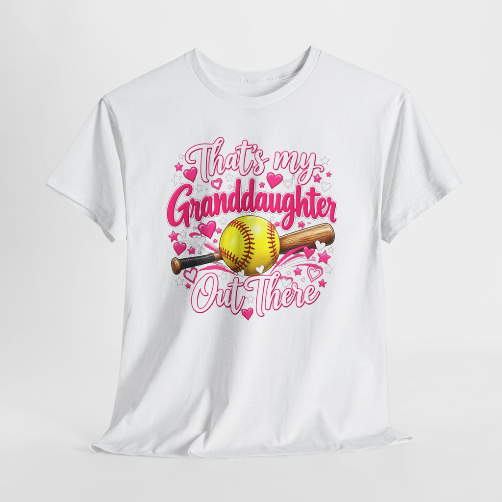 That’s My Granddaughter Out There Softball Grandma T-Shirt