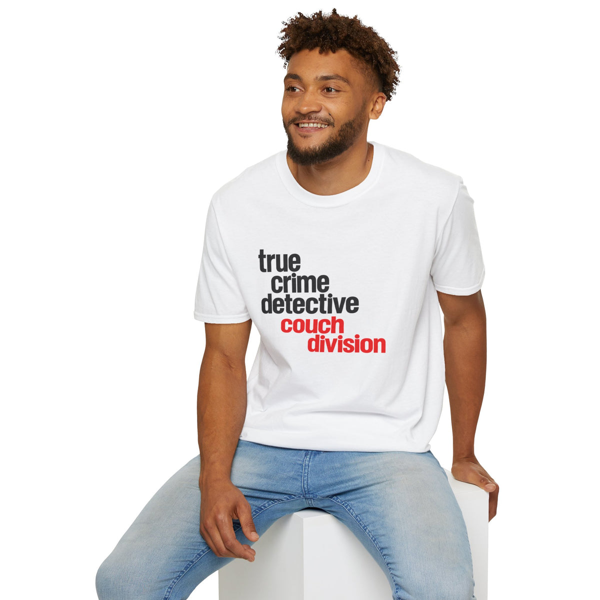True Crime Detective Couch Division T-Shirt