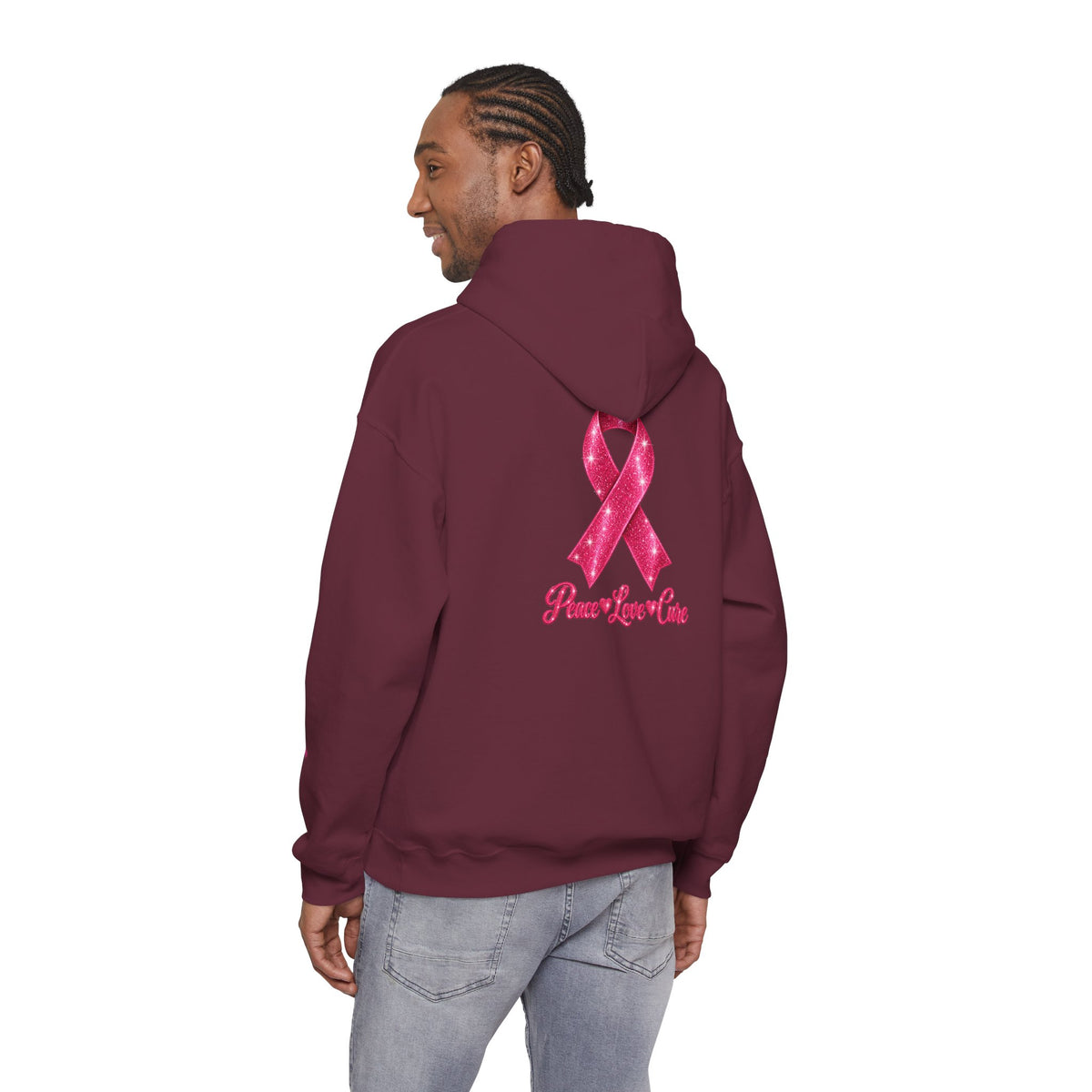 Pink Ribbon Breast Cancer Awareness Hoodie