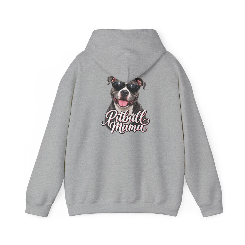 Pitbull Mama Hoodie — Cute Pitbull Dog Mom Pullover