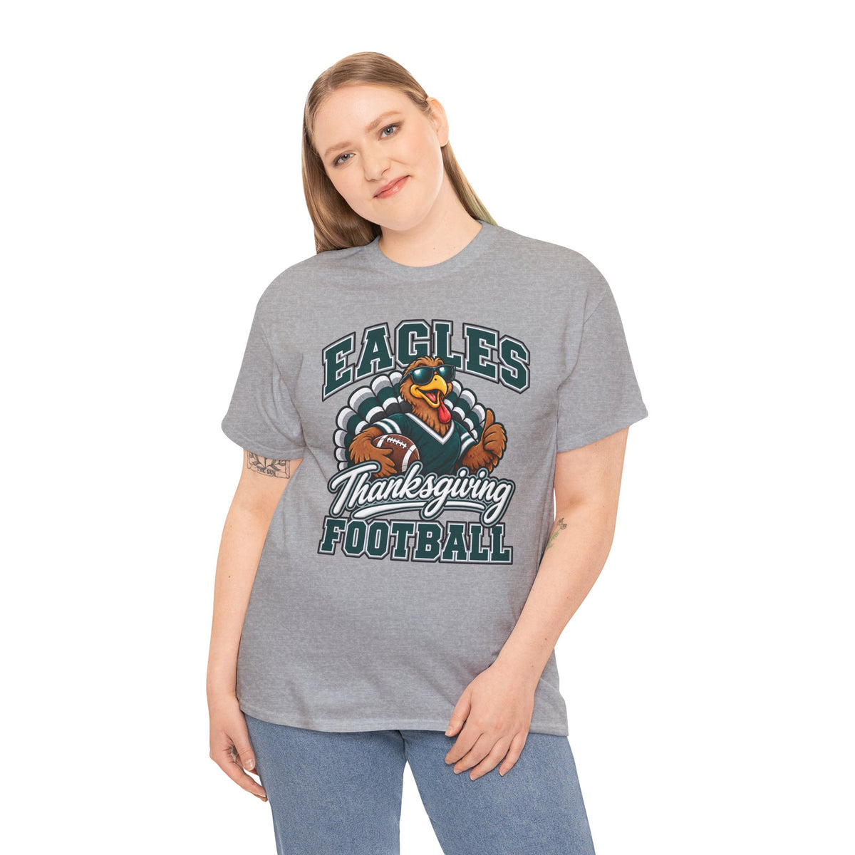 Eagles Thanksgiving Football Tee