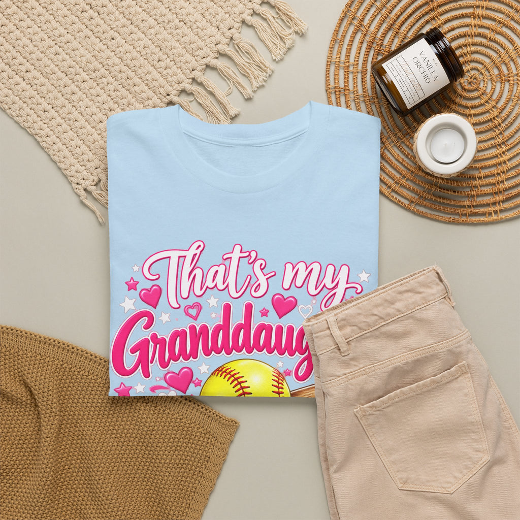 That’s My Granddaughter Out There Softball Grandma T-Shirt
