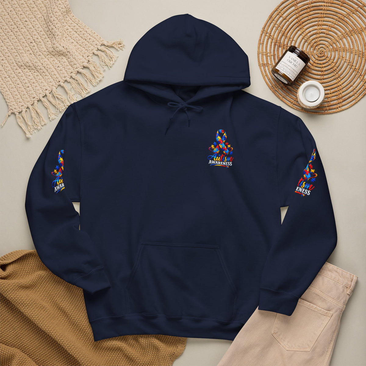 Autism Awareness Hoodie - Cozy Casual Pullover