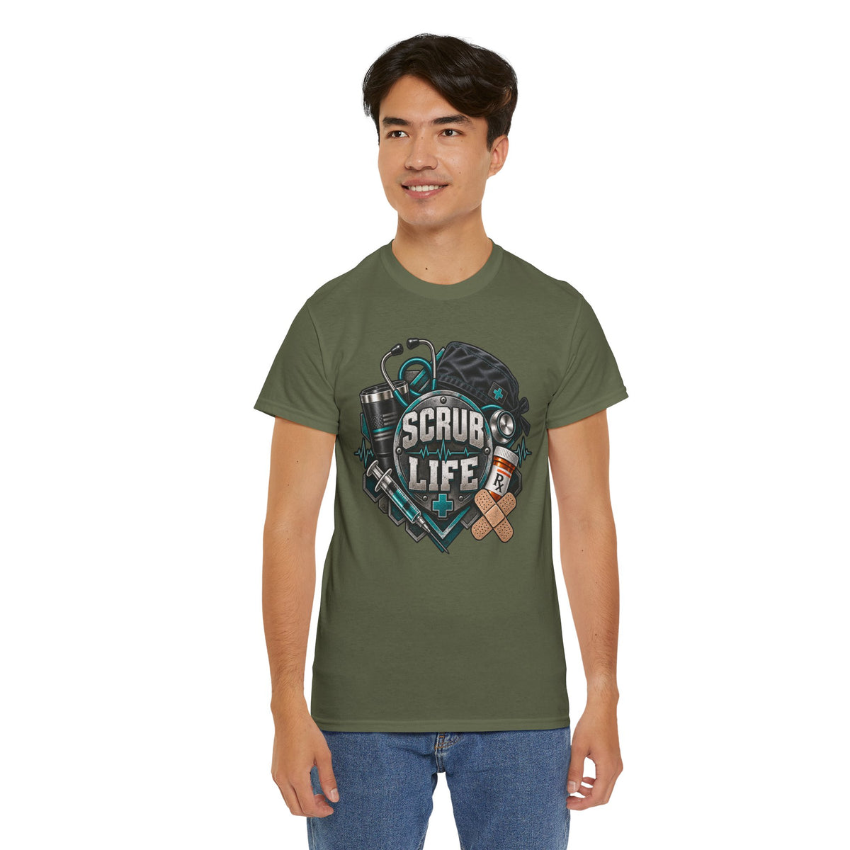 Scrub Life T-Shirt – Nurse & Healthcare Worker Graphic Tee