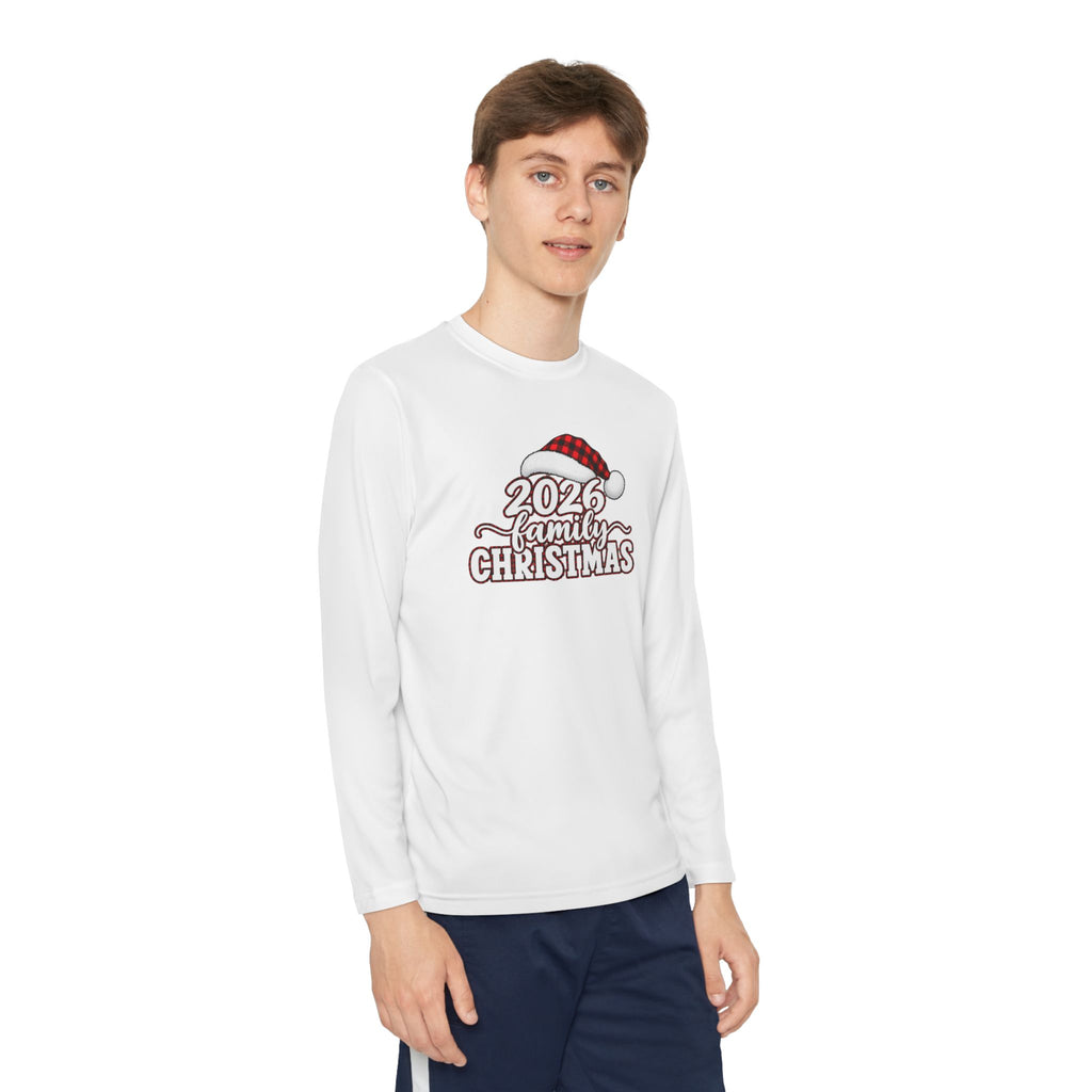 2026 Family Christmas Youth Long Sleeve Tee