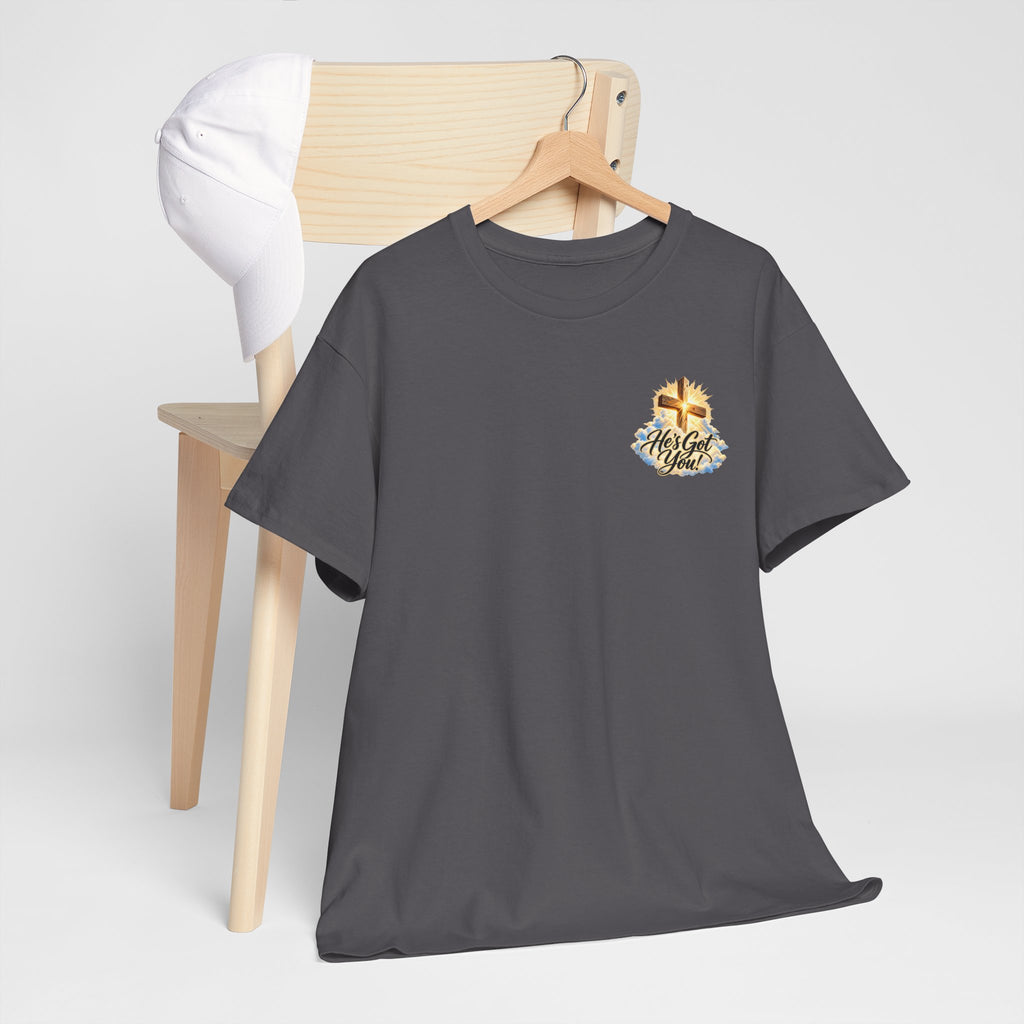 Don't Overthink It He's Got You Tee — Christian Cross Inspirational T‑Shirt