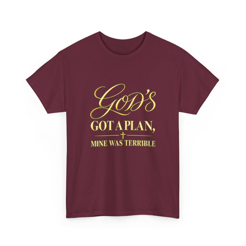 God's Got a Plan T‑Shirt — Inspirational Christian Faith Tee