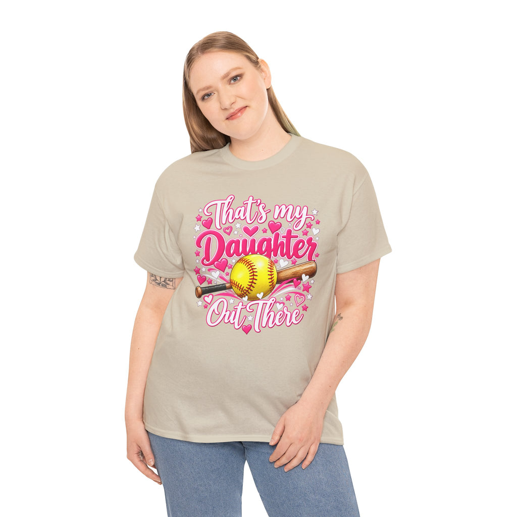 That’s My Daughter Out There Softball T-Shirt