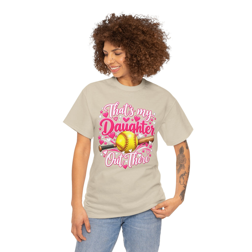 That’s My Daughter Out There Softball T-Shirt