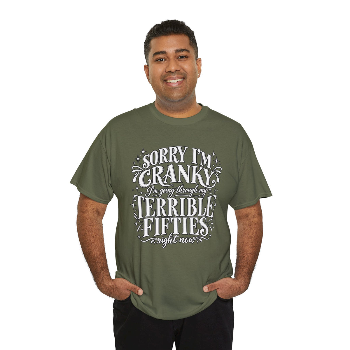 Sorry I'm Cranky—Terrible Fifties Funny Graphic Tee